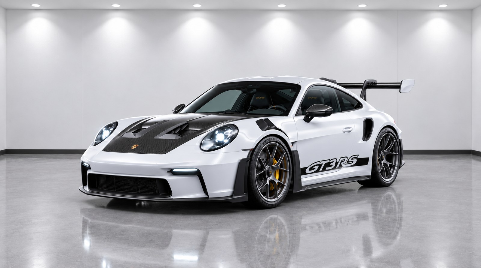 Porsche 911 GT3 RS White