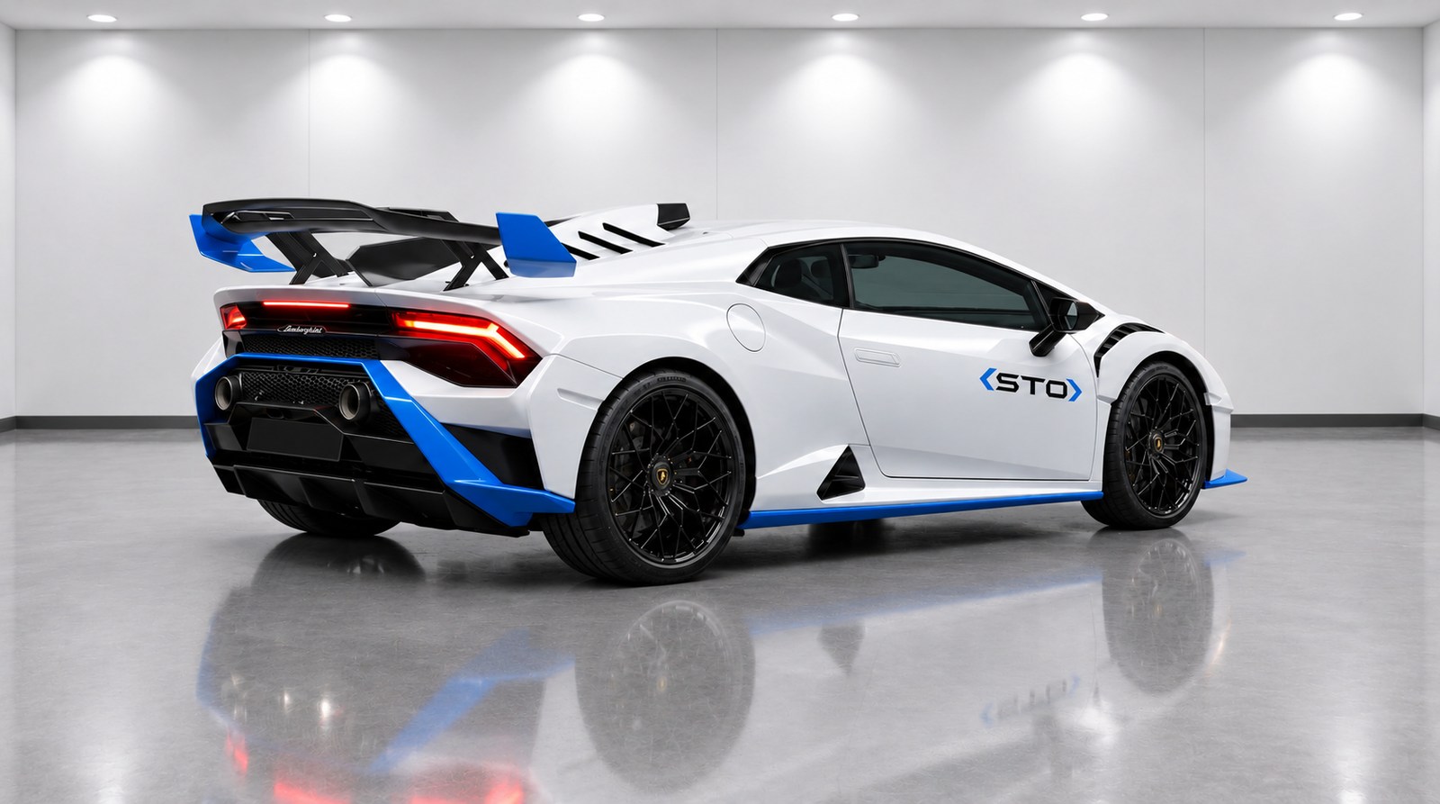 Lamborghini Huracan STO — exterior view 2