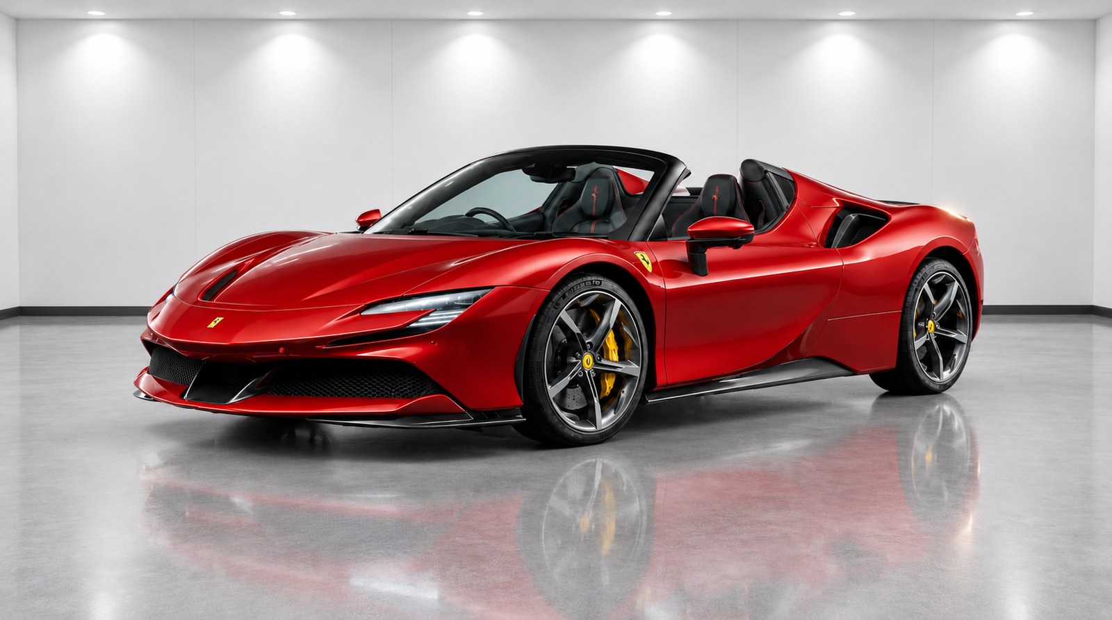 Ferrari SF90 Spider self-drive car